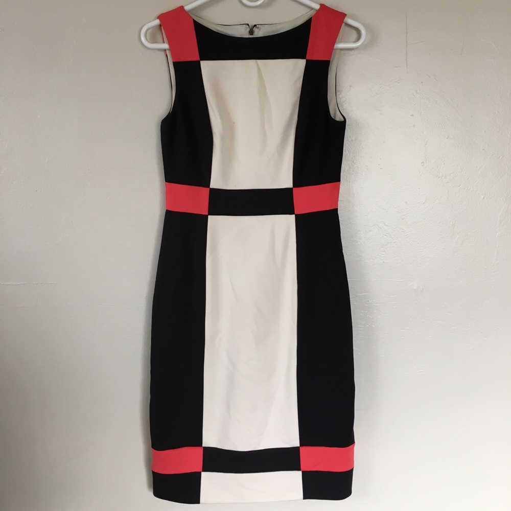 Maggy London Bodycon Block Color Dress
